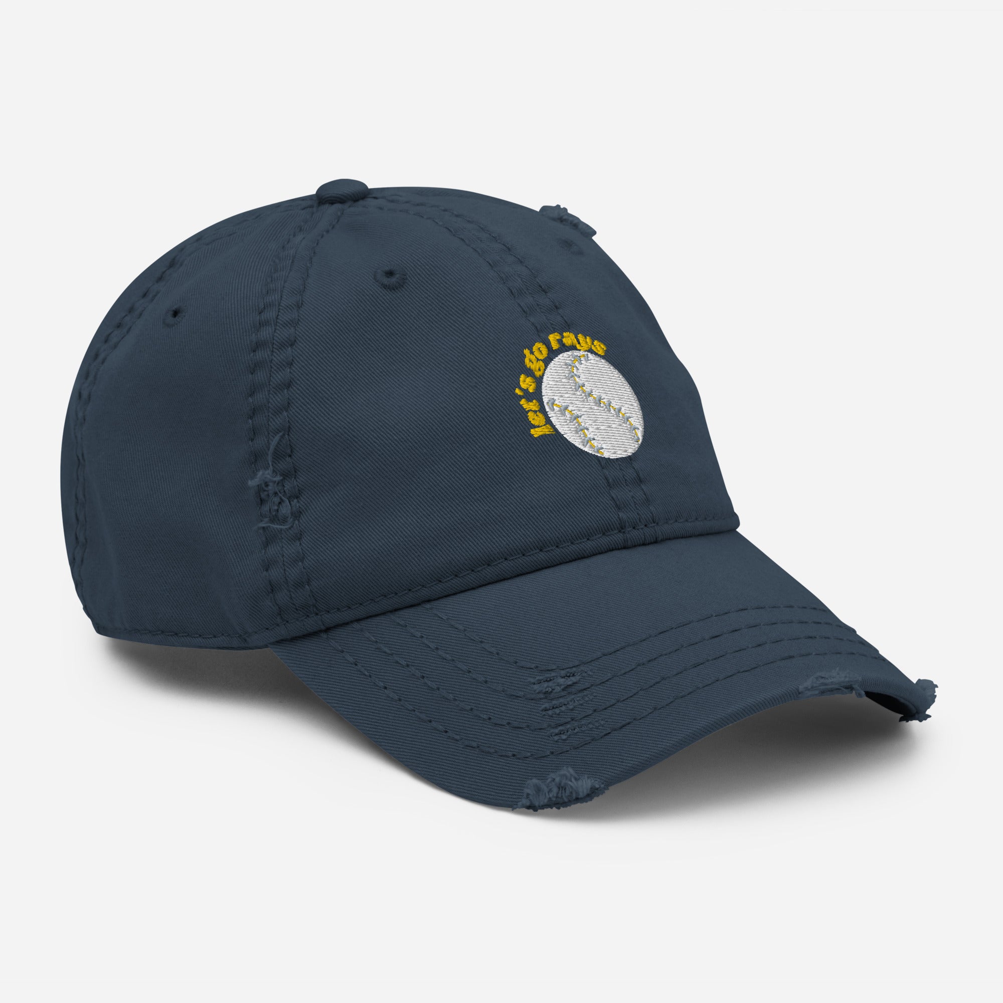 Rays Distressed Dad Hat